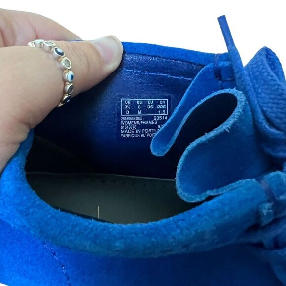 Clarks Blue Ankle Boots - Picture 6 of 10